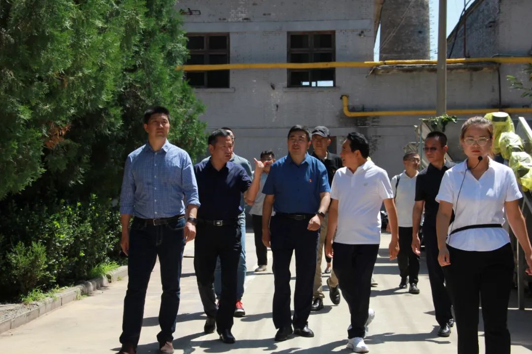 合作共贏，助推發(fā)展——物美集團(tuán)和清華長(zhǎng)三角研究院來白水杜康酒廠調(diào)研尋求合作機(jī)遇